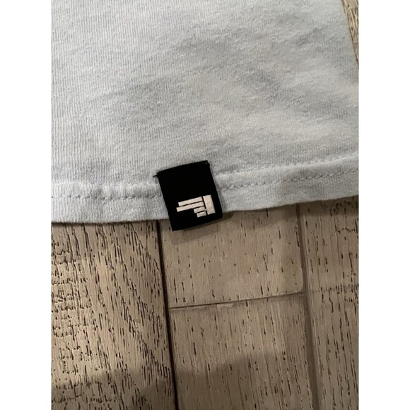 Rare Dim Mak Naruto Steve Aoki Shirt Men Sz Large Baby Blue Shippuden anime edm - Picture 7 of 9